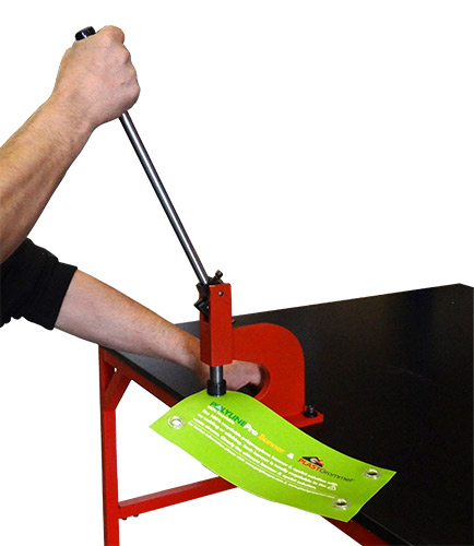 ideal hand press to work on a fixed position